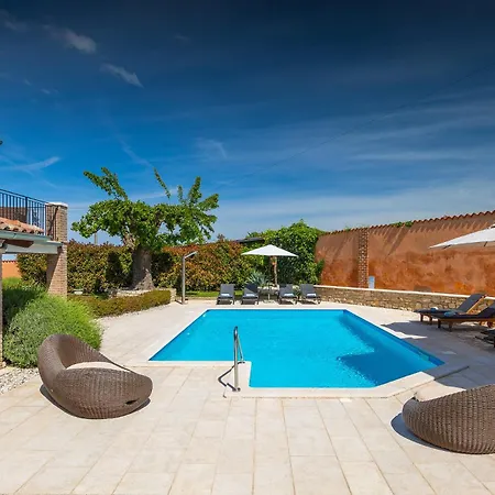 Beautiful Gospodi With Pool In Tinjan